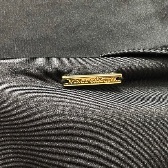 NWT Vince Camuto Halter Takini Black & Cream Two Piece Swimsuit Size Medium NEW - Picture 14 of 15